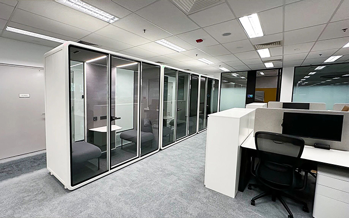 son şirket davası hakkında Airport Projects-Creating Quiet Spaces for Efficient Collaboration