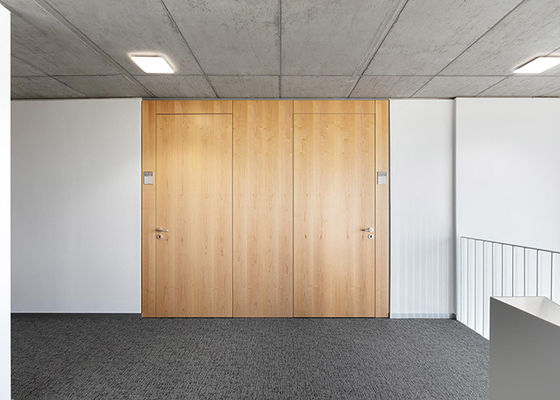 katı duvar bölme akustik hissetti 45db+- gürültüyü azaltmak çelik panel melamin kartı beyaz renk