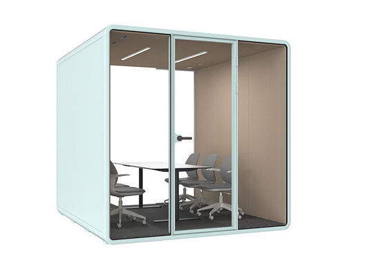 Modern Ses Yalıtımlı Akustik Kabin Ofis Bölmesi Tasarımı Taşınabilir Ses Kabinleri Prefabrik Ev Kayıt Telefon Kulübesi Satılık