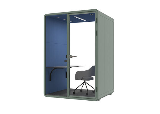 Amerikan standardı renkli ofis ses geçirmez çalışma kapsülleri Tek büyük kapsüller konforlu koltuk M kabinini monte etmek kolaydır Çevre dostu oda